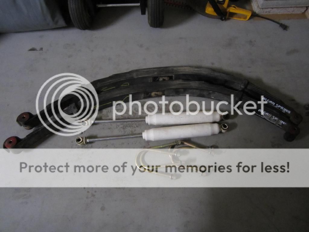 Xterra 4" lift Alcan Leaf Springs w/ Pro Comp Shocks Nissan XTerra Forum